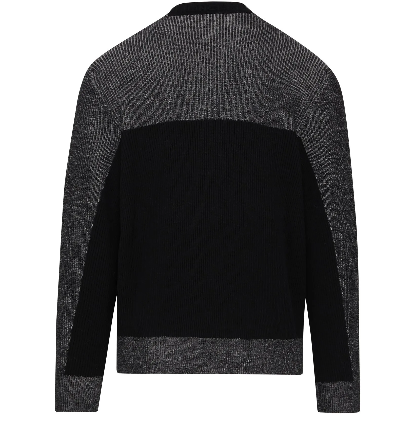 MONCLER  |Crew Neck Pullovers Stripes Monogram Unisex Wool