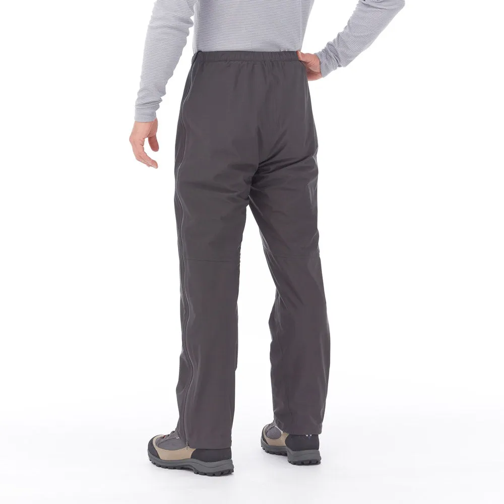 Montbell Men's Stretch Rain Full Zip Pants - Waterproof Outdoor Travel Hiking