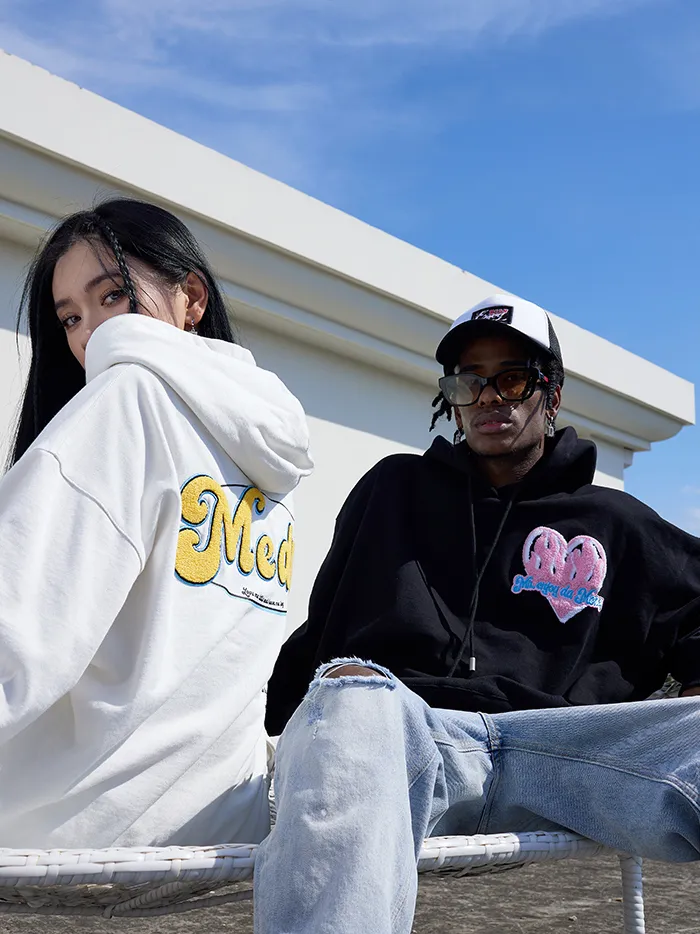 MR. ENJOY DA MONEY  |Pullovers Heart Unisex Street Style Long Sleeves Oversized