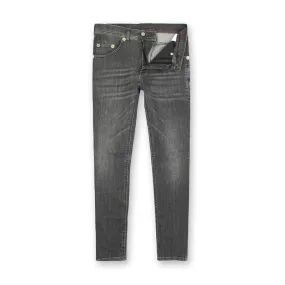 Neil Barrett - Soft Stretch Cotton Skinny Jeans in Grey