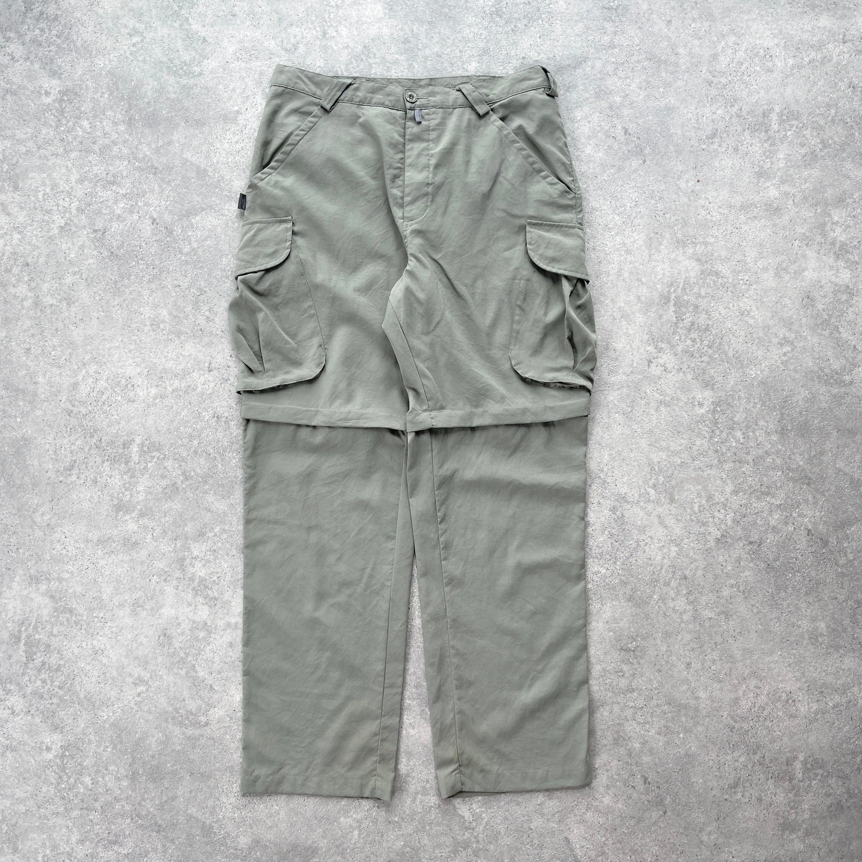 Nike ACG 2000s convertible lightweight technical cargo trousers (M)