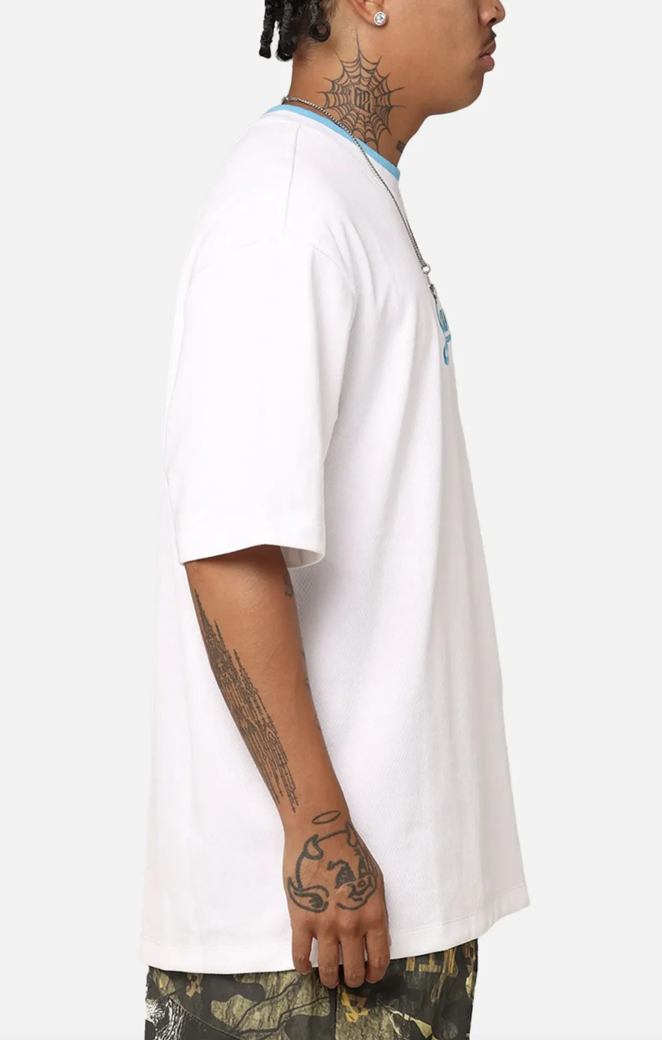 Nike  |Crew Neck Pullovers Street Style U-Neck Cotton Short Sleeves