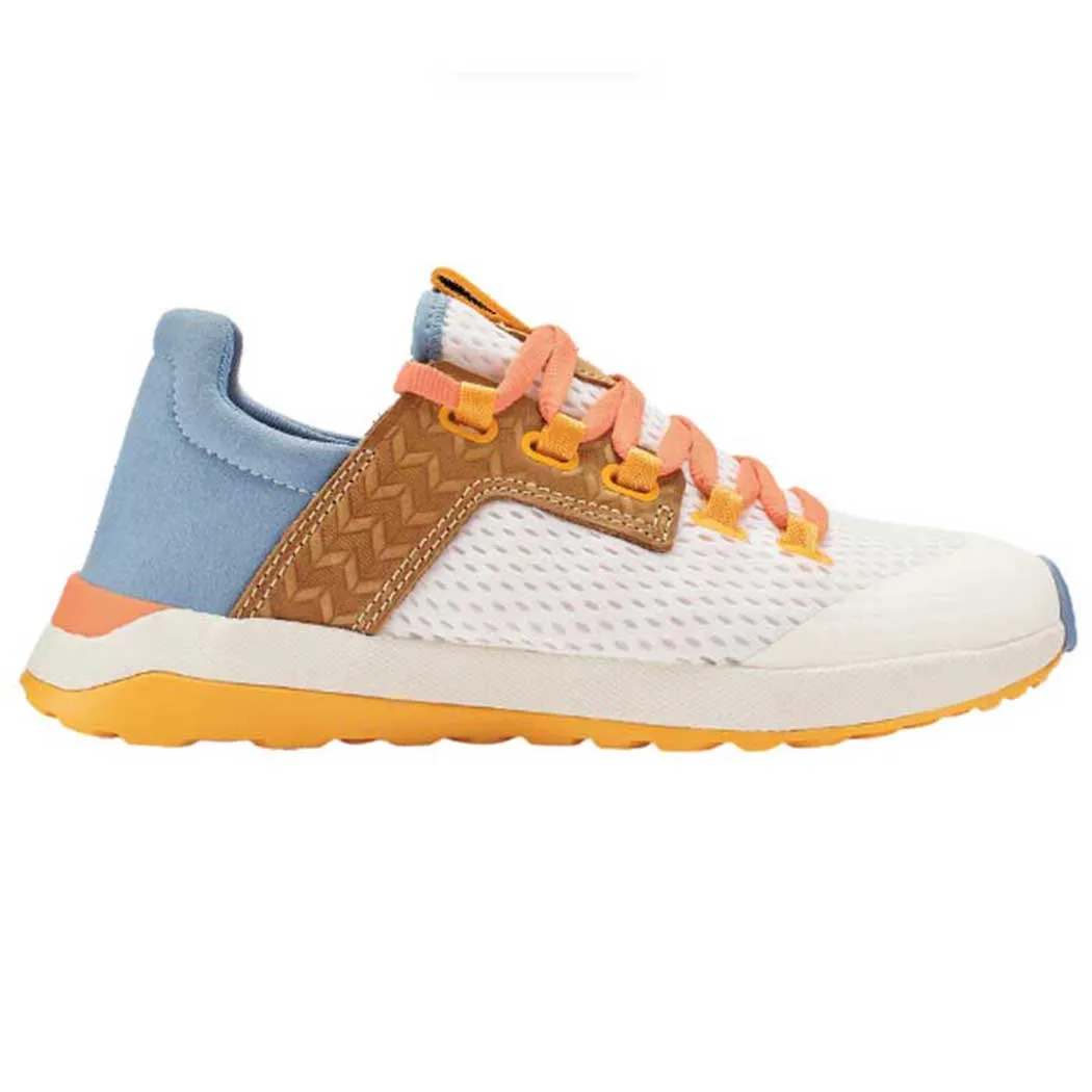 OluKai Wailuku Sneaker Bright White/ Sea Ice (Women's)