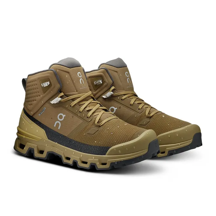 On Cloud 63.97855 Mens Cloudrock 2.0 Waterproof Hunter/Safari