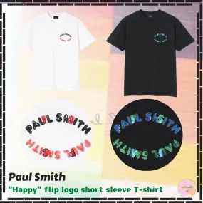 Paul Smith  |Crew Neck Pullovers Street Style Cotton Short Sleeves