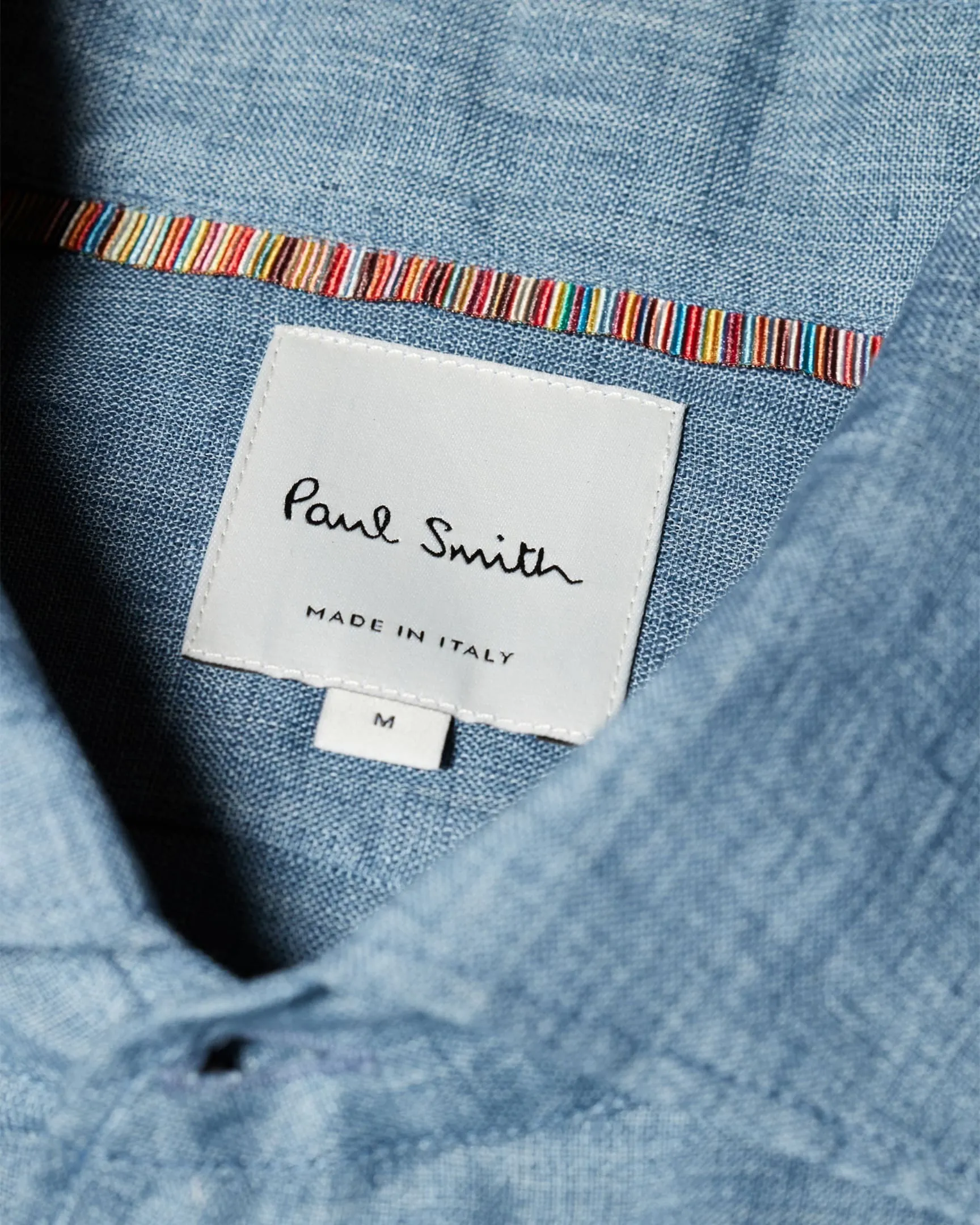 Paul Smith  |Linen Long Sleeves Plain Shirts