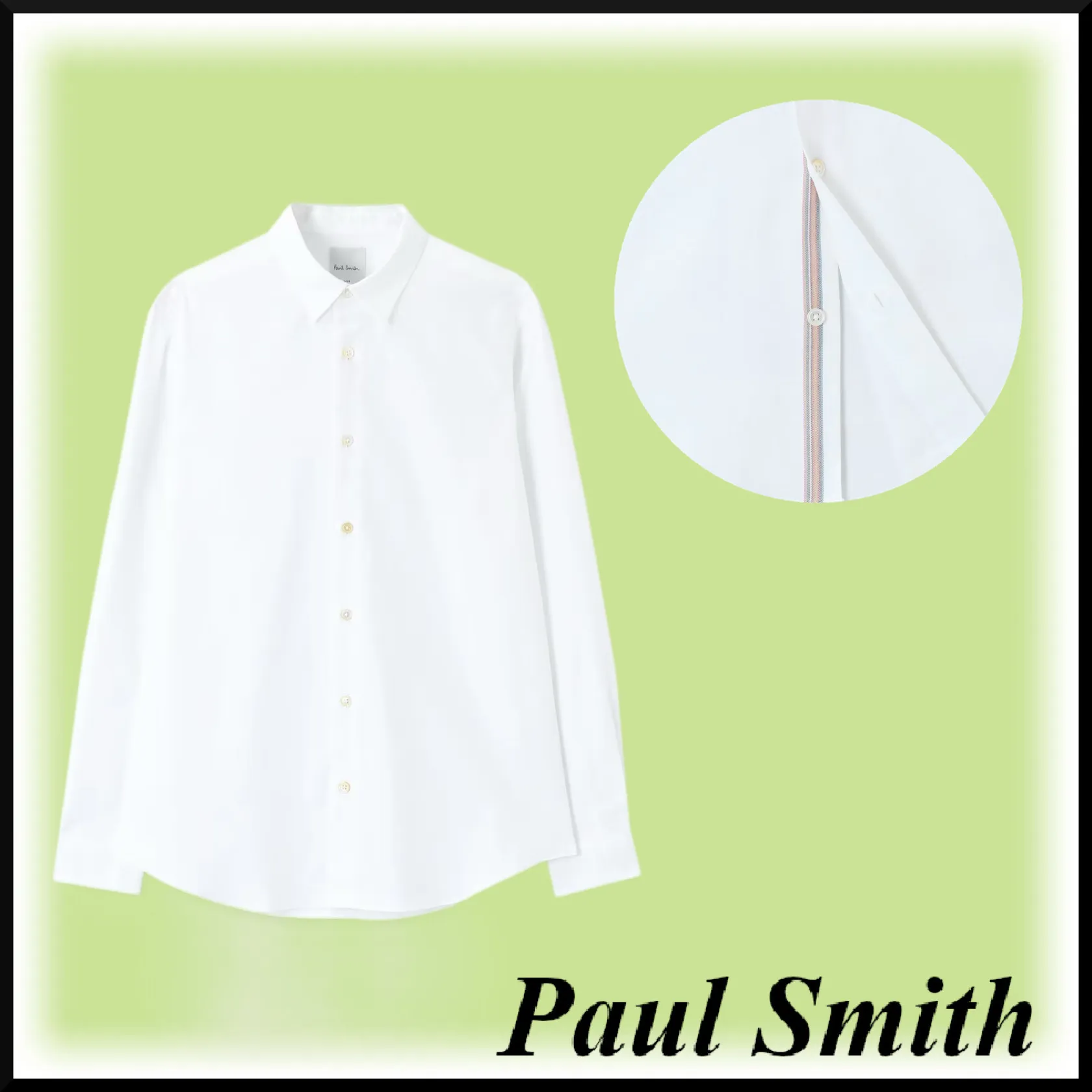 Paul Smith  |Stripes Long Sleeves Cotton Bridal Shirts