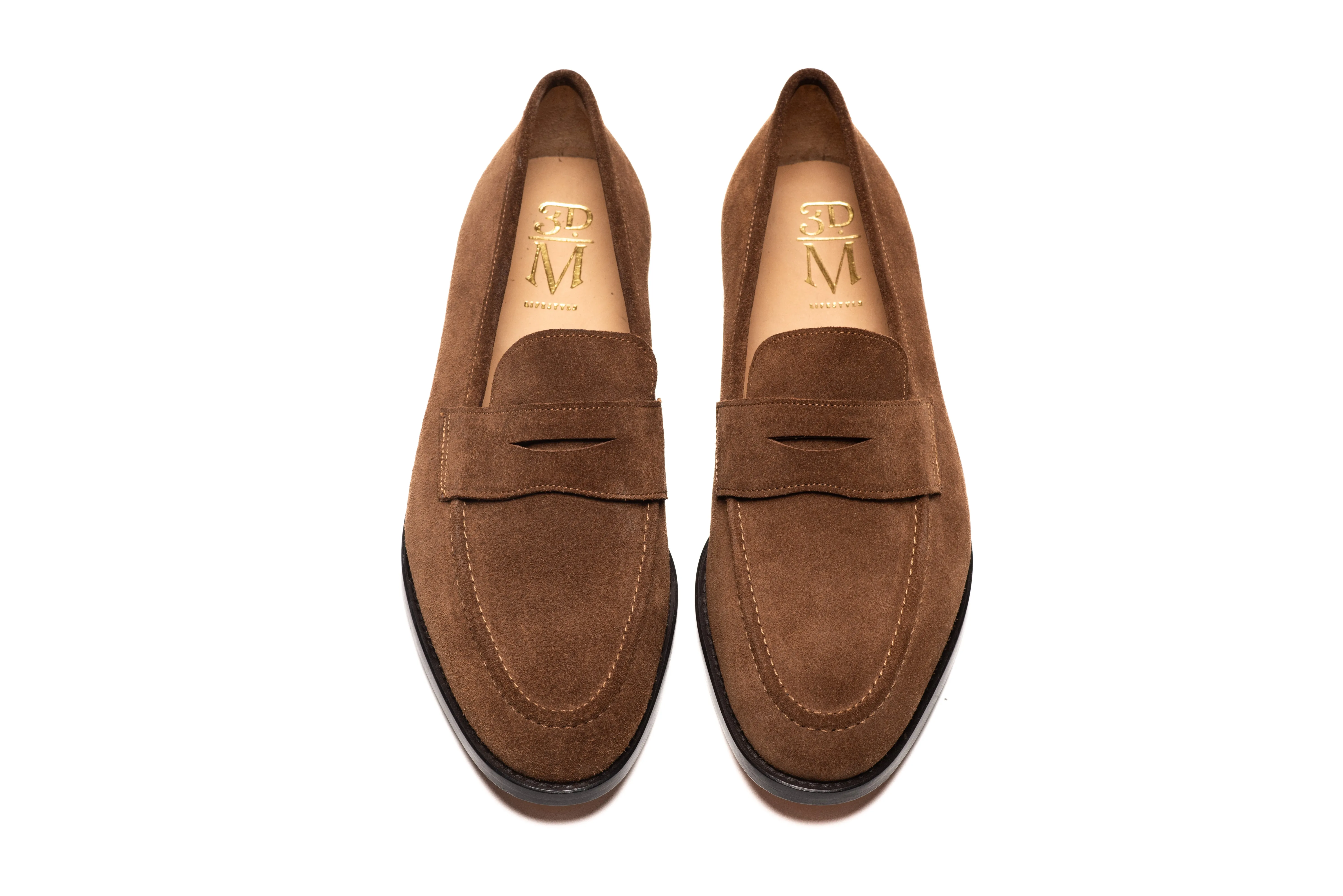 Penny Loafer - Cognac Suede