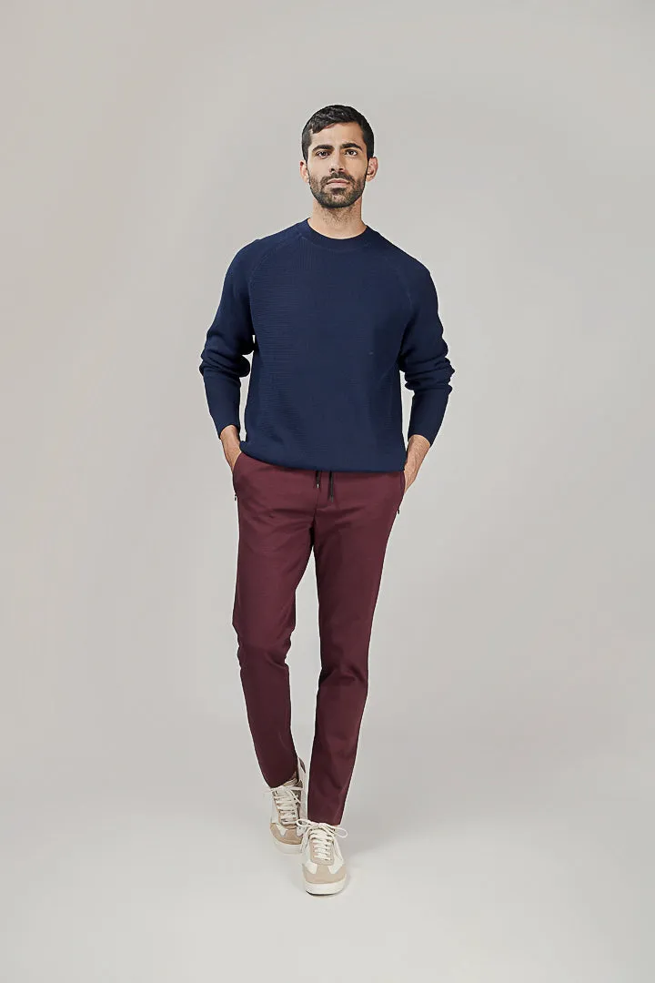 Plum Wine Power-Stretch Joggers