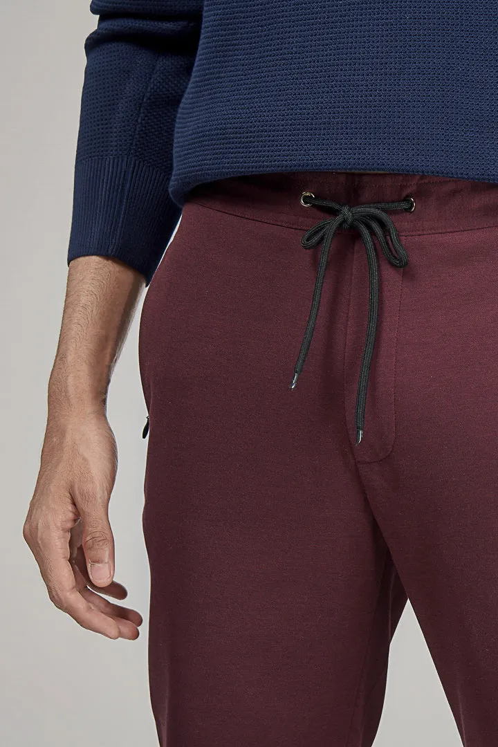 Plum Wine Power-Stretch Joggers