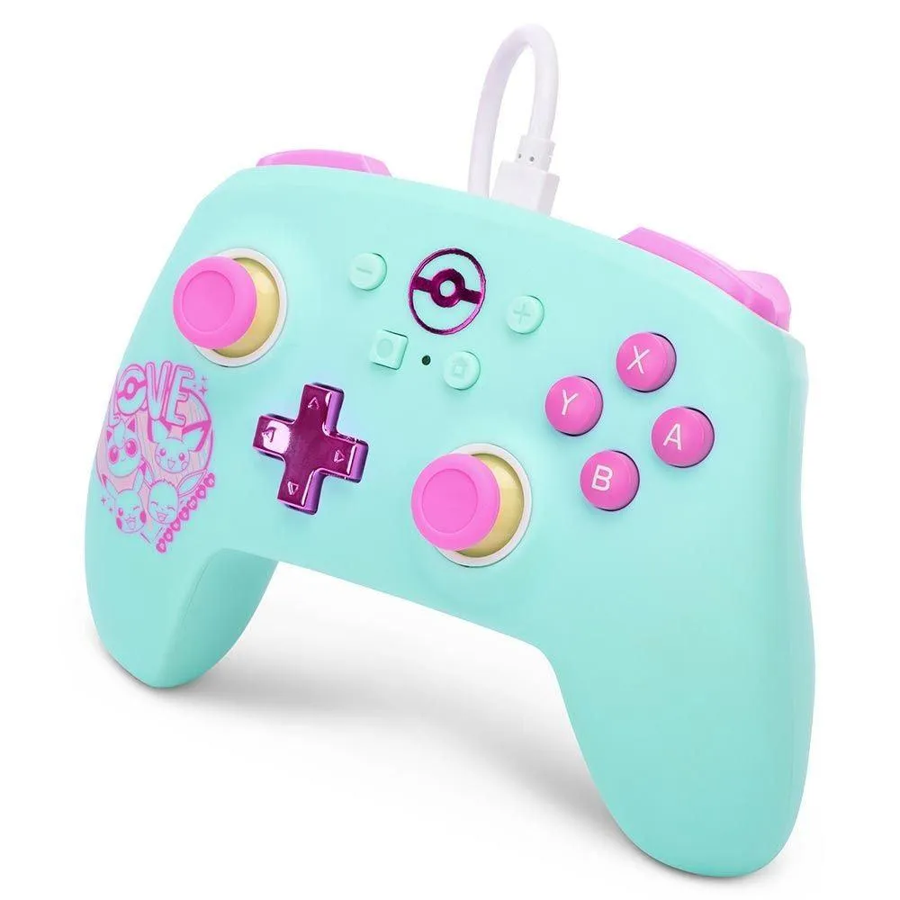 PowerA Enhanced Wired Controller Nintendo Switch Pokémon Sweet Friends