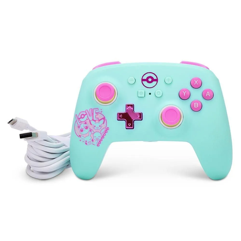 PowerA Enhanced Wired Controller Nintendo Switch Pokémon Sweet Friends