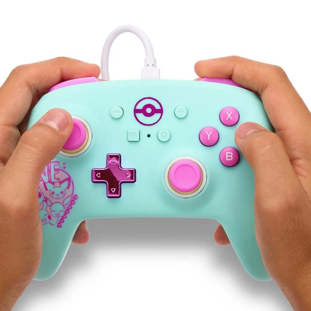 PowerA Enhanced Wired Controller Nintendo Switch Pokémon Sweet Friends