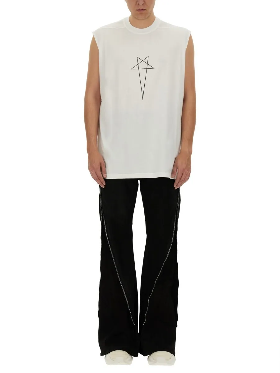 RICK OWENS  |Crew Neck Pullovers Unisex Sleeveless Street Style Plain