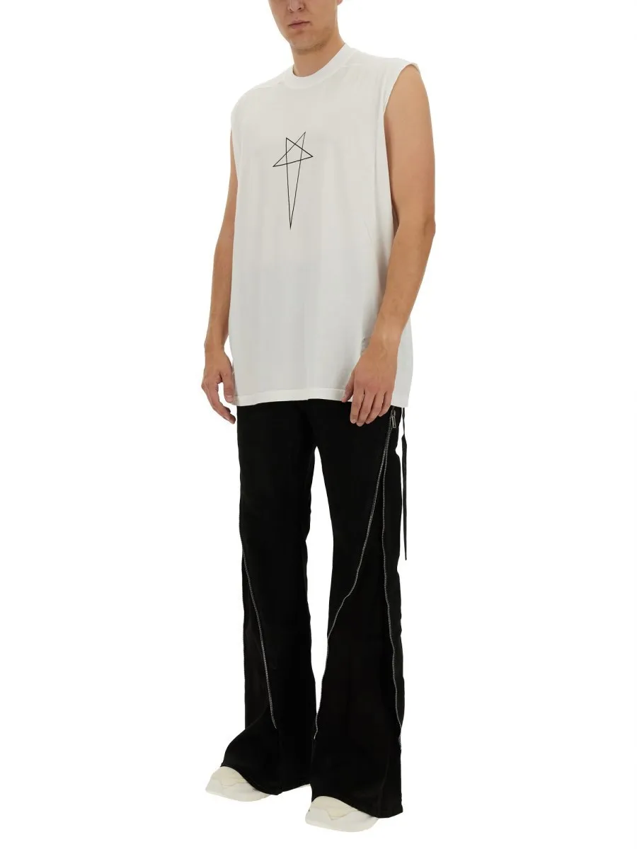 RICK OWENS  |Crew Neck Pullovers Unisex Sleeveless Street Style Plain