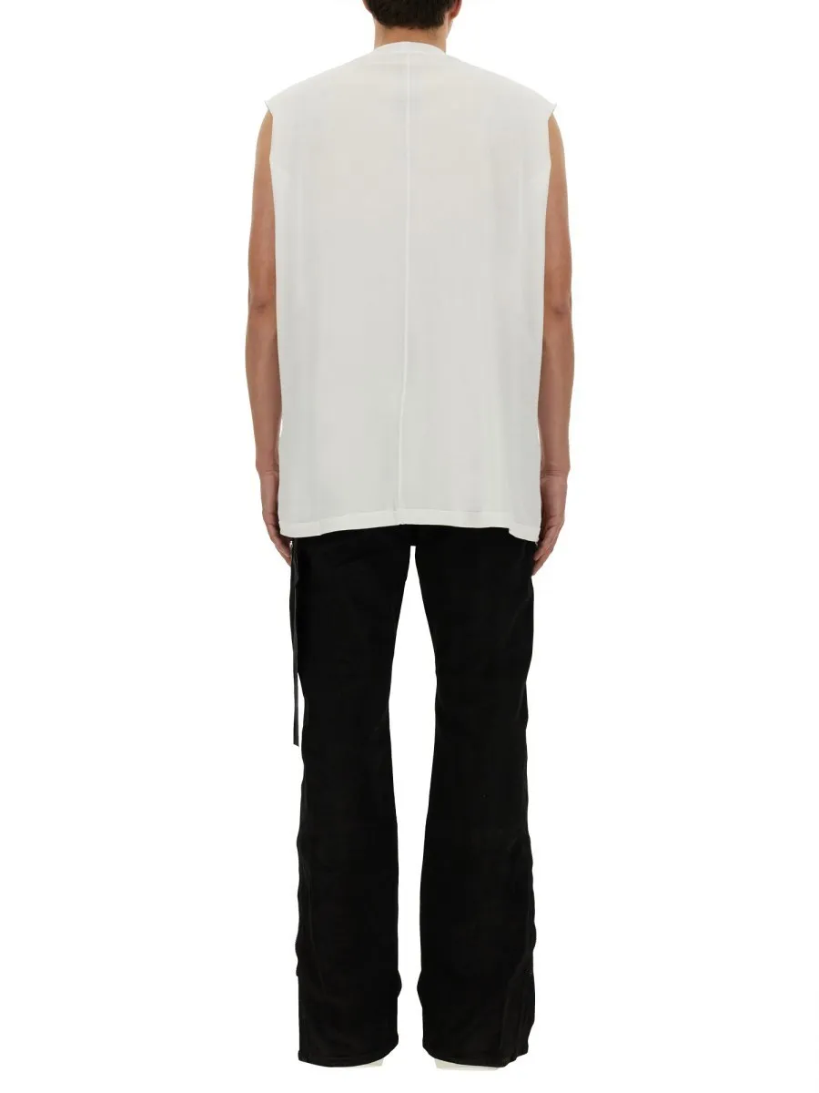 RICK OWENS  |Crew Neck Pullovers Unisex Sleeveless Street Style Plain