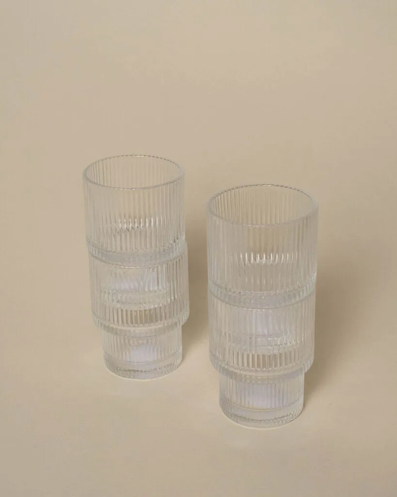 Ripple Drinking Glass