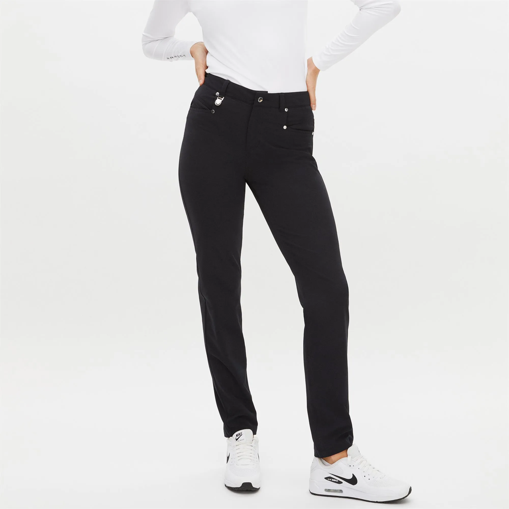 Rohnisch Chie Ladies Golf Pants 32 Inch Leg Black