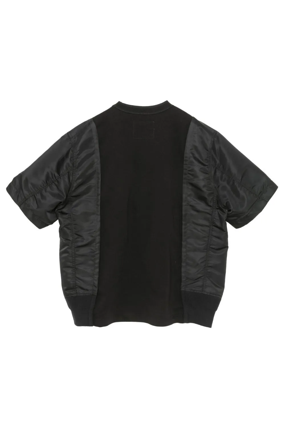 sacai  |Crew Neck Pullovers Nylon Blended Fabrics Street Style