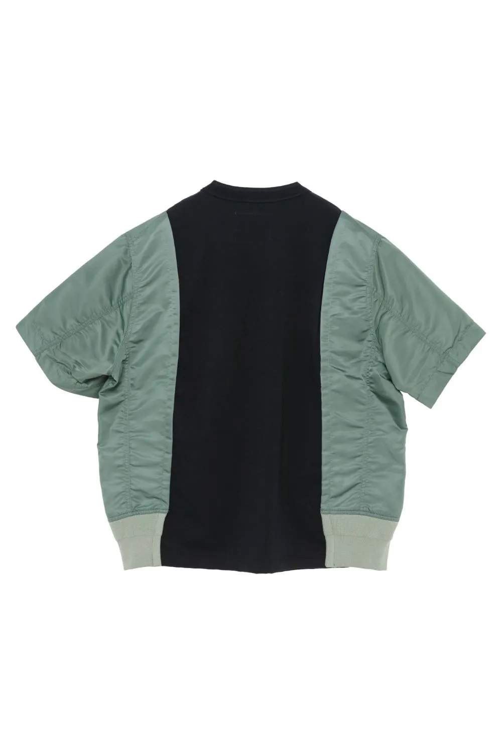 sacai  |Crew Neck Pullovers Nylon Blended Fabrics Street Style