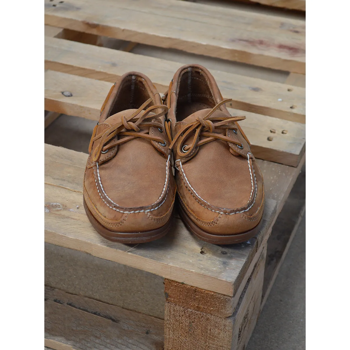 Sebago Schooner Gaucho Oiled Waxy Deck Shoes