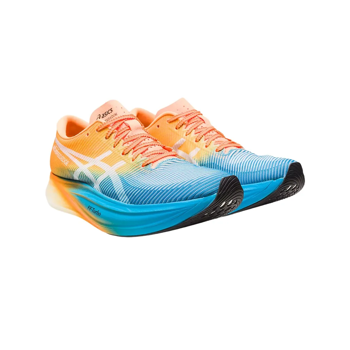 Shoes Asics Metaspeed Edge+ Blue Orange  Unisex