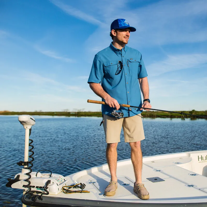 Spooler: Short Sleeve Performance Fishing Shirt