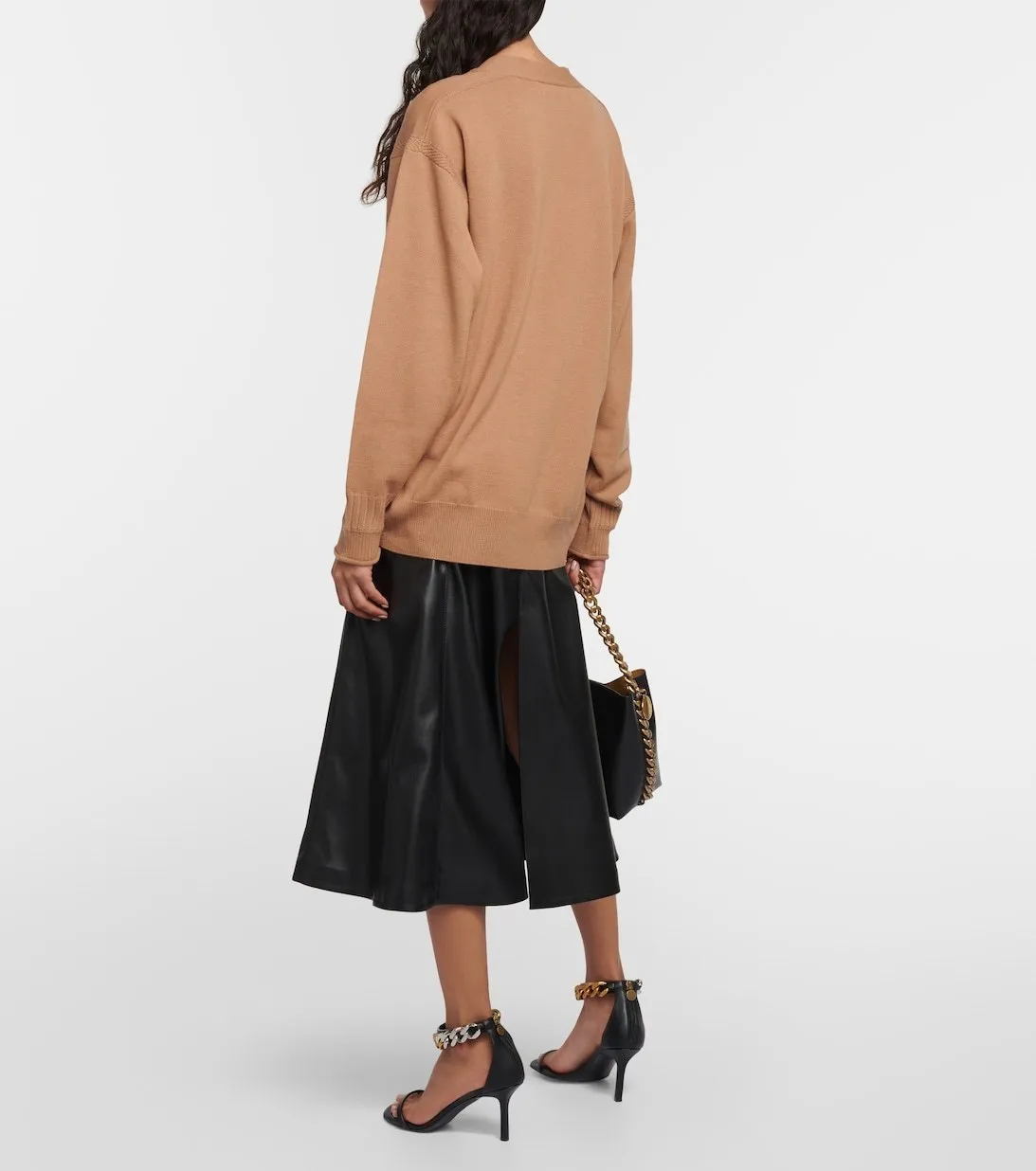 Stella McCartney  |Casual Style Wool Long Sleeves Plain Cardigans