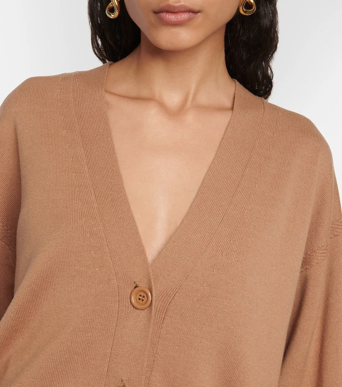 Stella McCartney  |Casual Style Wool Long Sleeves Plain Cardigans