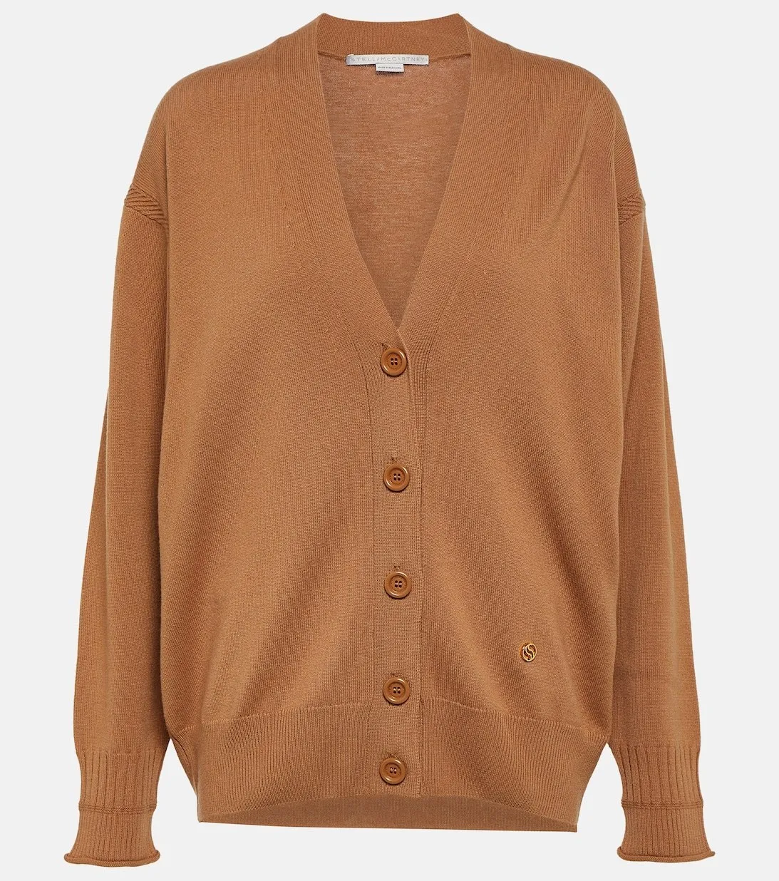 Stella McCartney  |Casual Style Wool Long Sleeves Plain Cardigans