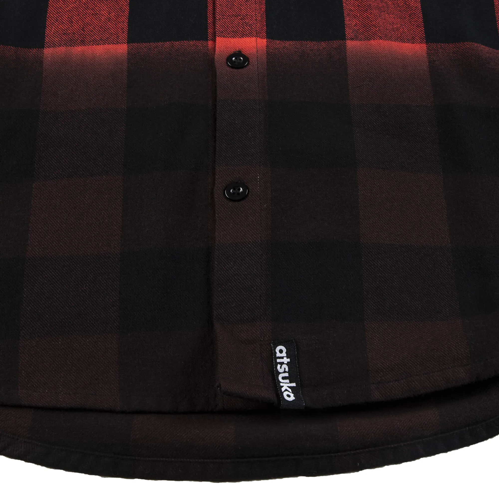 Straw Hat Crew Dip Dye Hooded Flannel