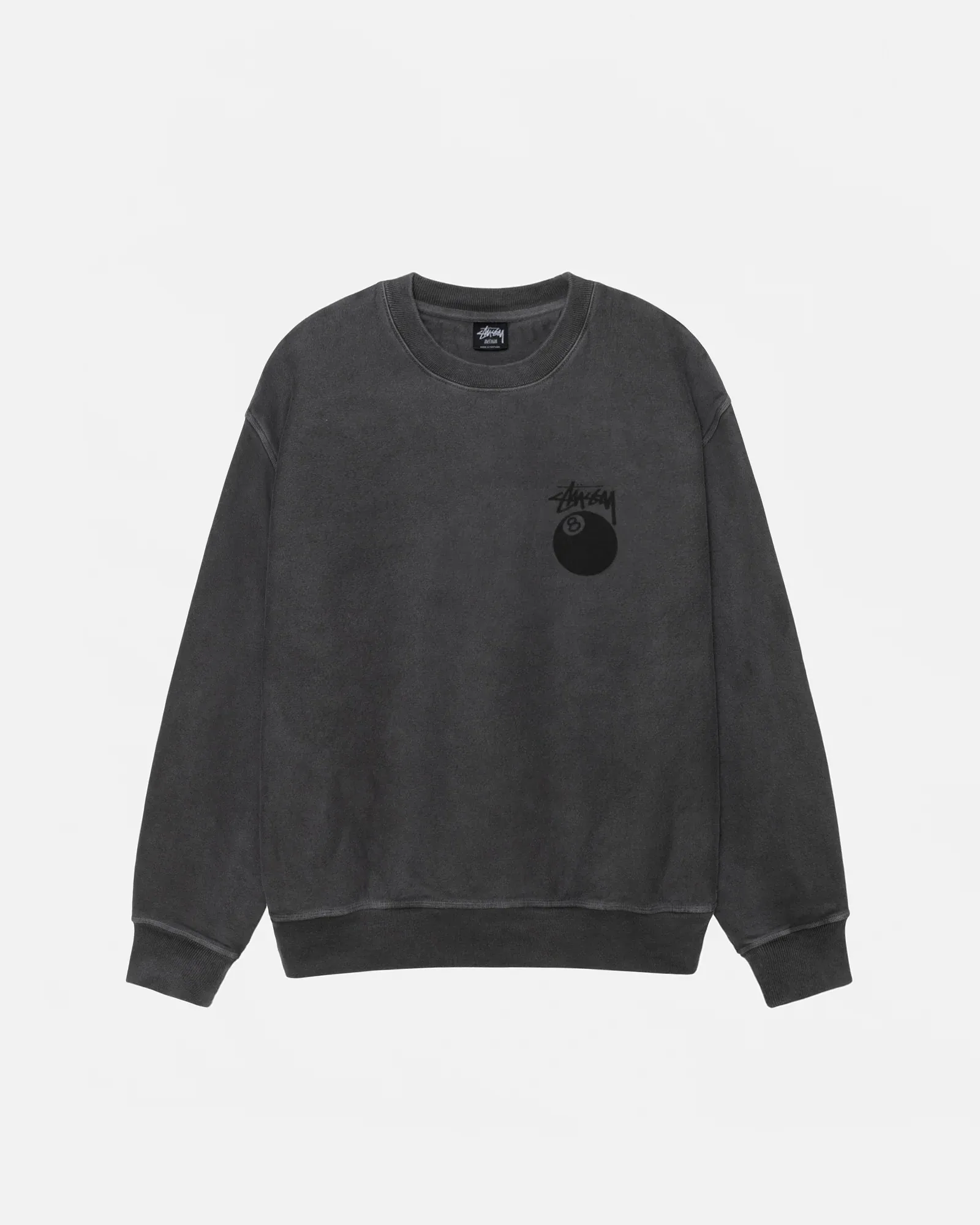 STUSSY  |Crew Neck Pullovers Unisex Street Style Long Sleeves Plain