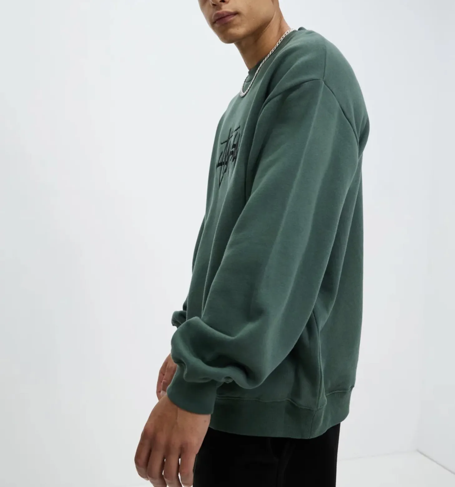 STUSSY  |Crew Neck Pullovers Unisex Sweat Street Style Long Sleeves