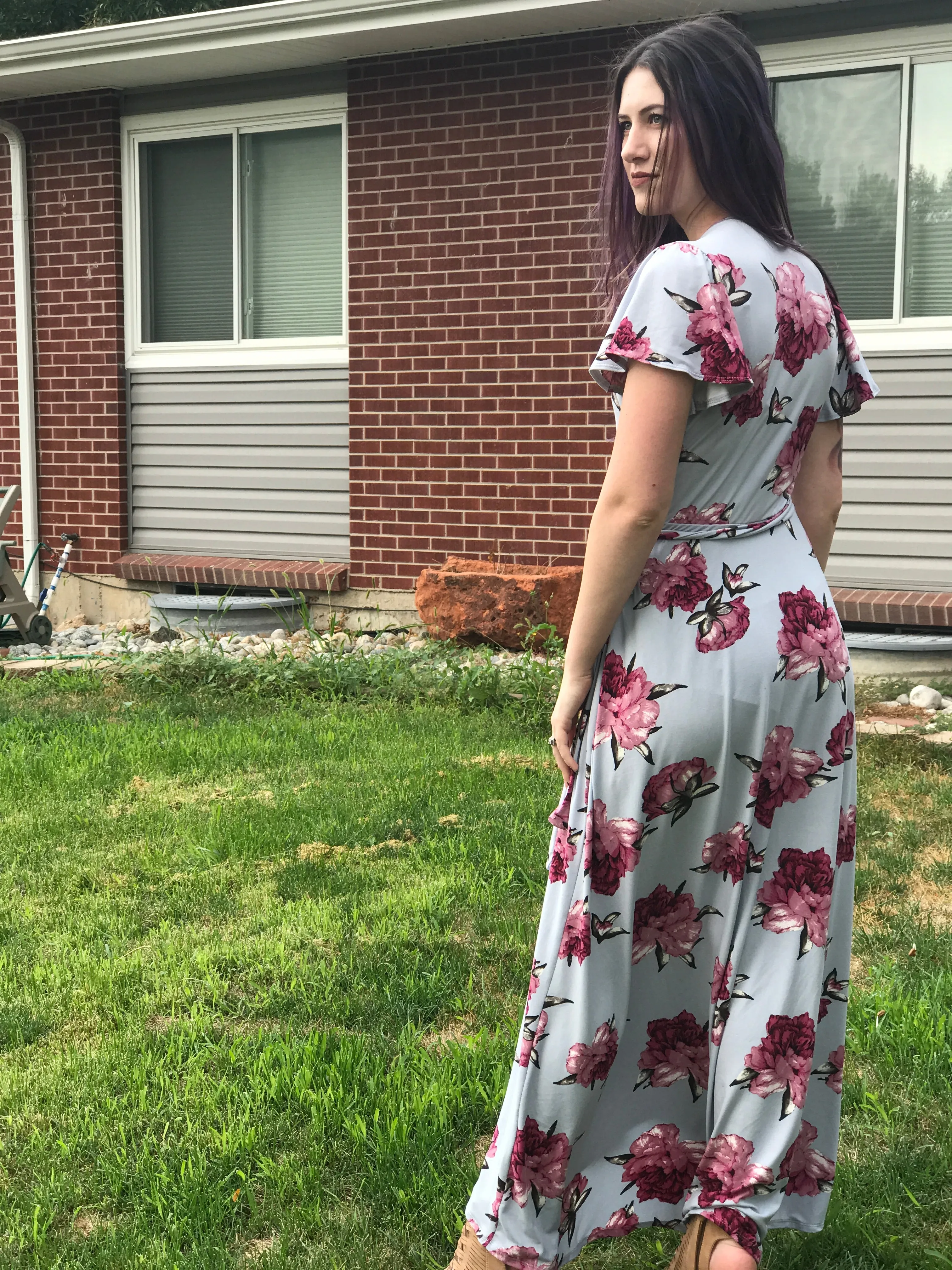 Summer Dawn Wrap Dress PDF Pattern Women XS-XXXL