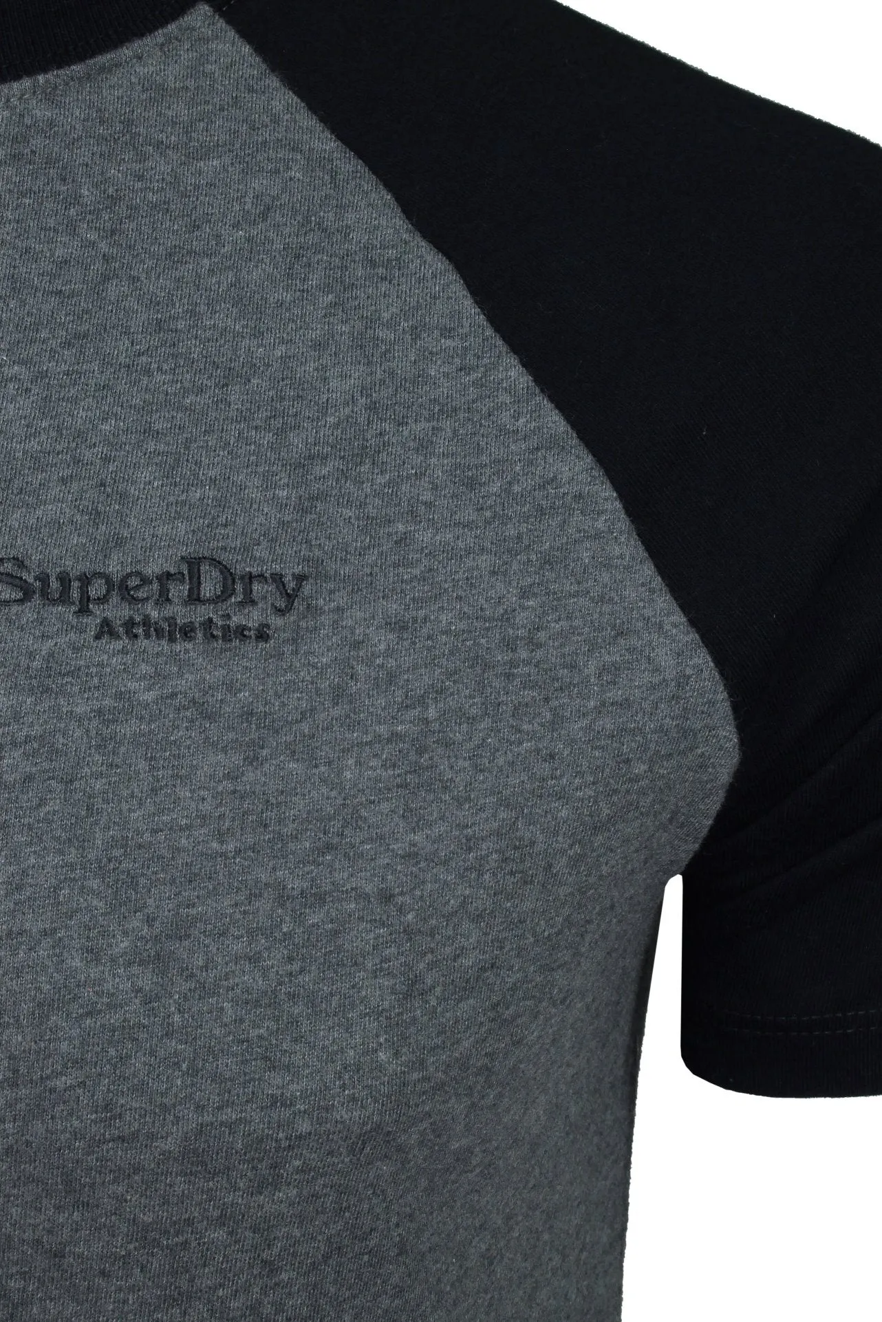 Superdry Mens Organic Cotton Essential Logo Baseball T-Shirt