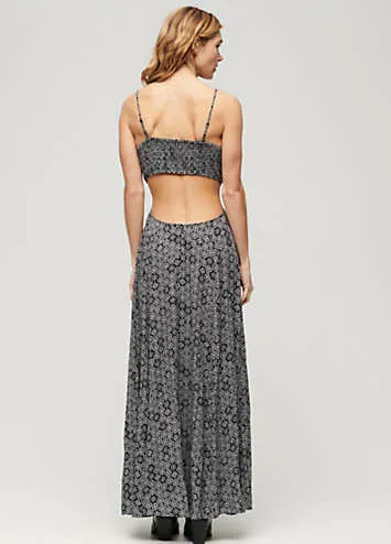 Superdry Sheered Back Maxi Dress | Grattan