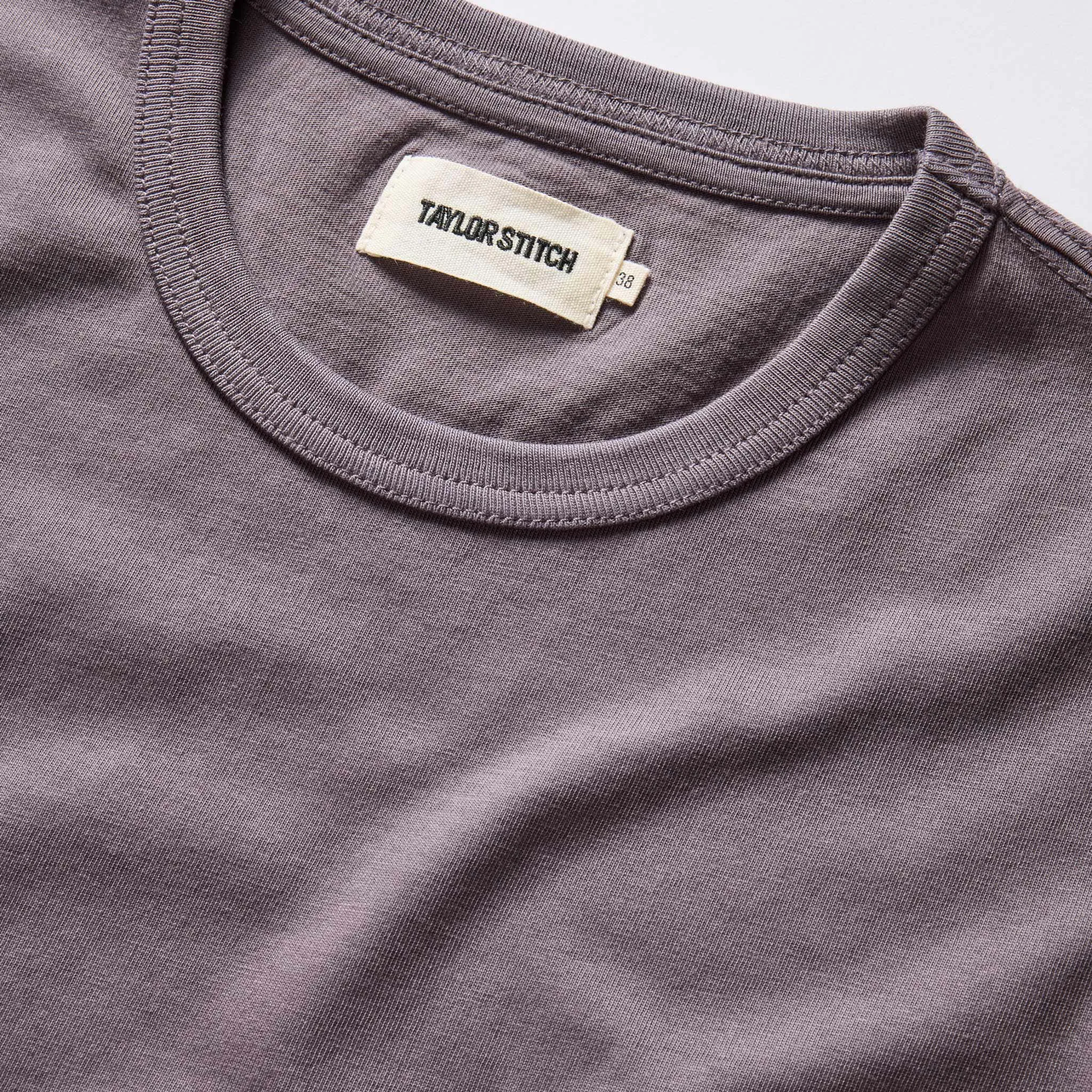 The Organic Cotton Tee in Dried Plum