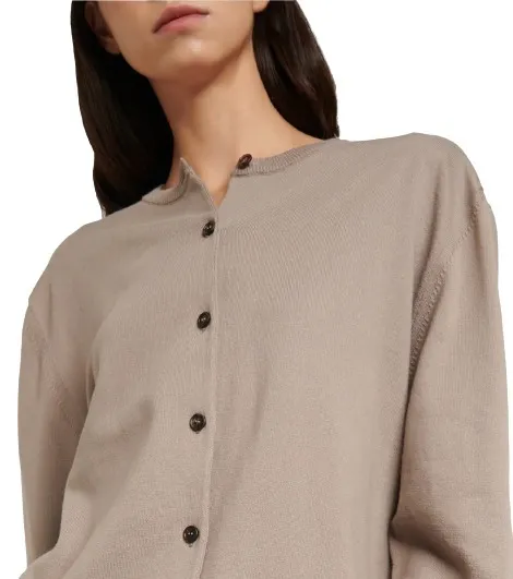 The Row  |Casual Style Long Sleeves Cotton Medium Cardigans