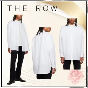 The Row  |Long Sleeves Plain Cotton Shirts