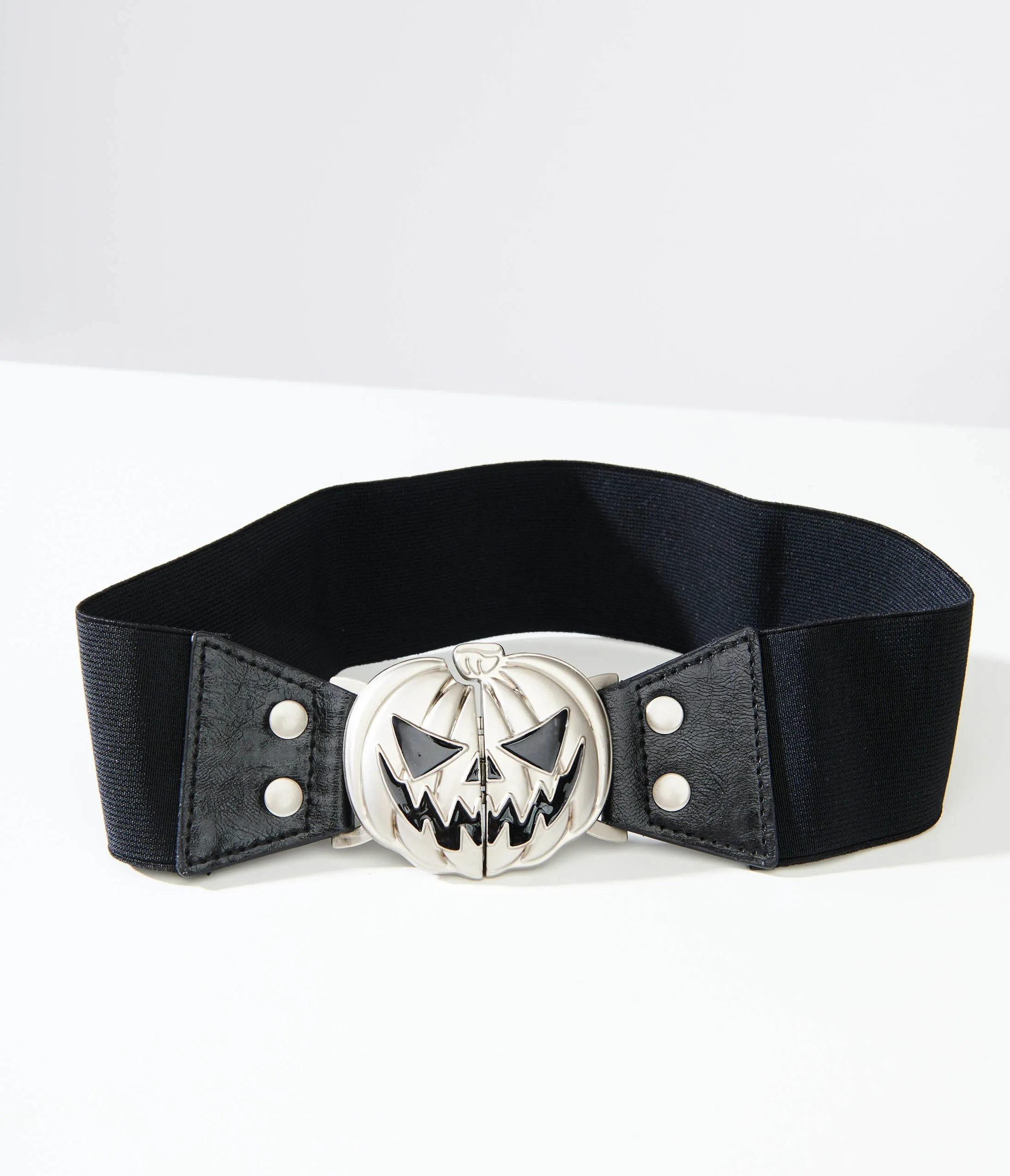 Unique Vintage Black Pumpkin Cinch Belt