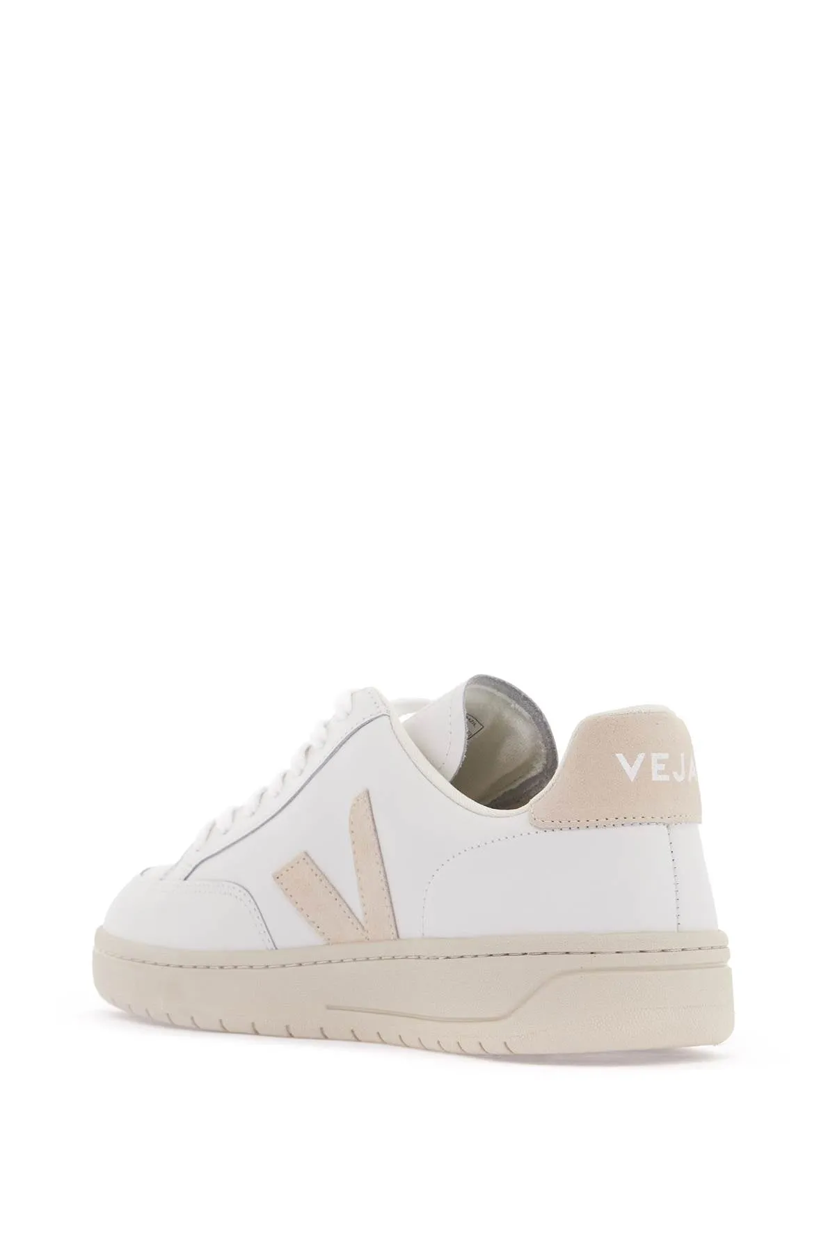 v-12 leather sneaker XD0202335B EXTRA WHITE SABLE