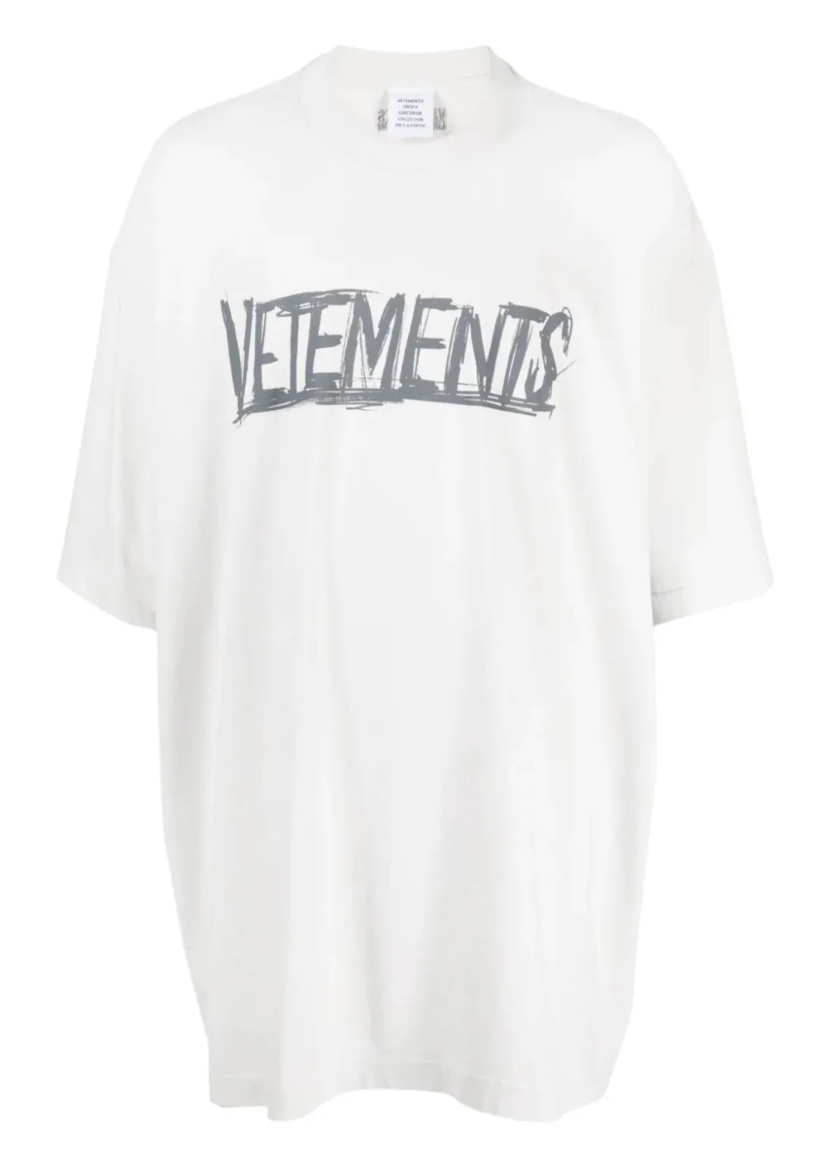 VETEMENTS  |Crew Neck Pullovers Unisex Street Style U-Neck Plain Cotton