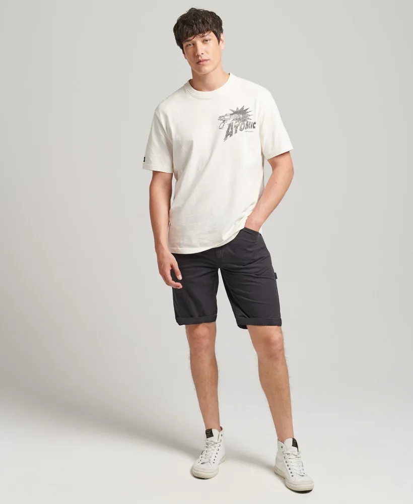 Vintage Carpenter Shorts | Black