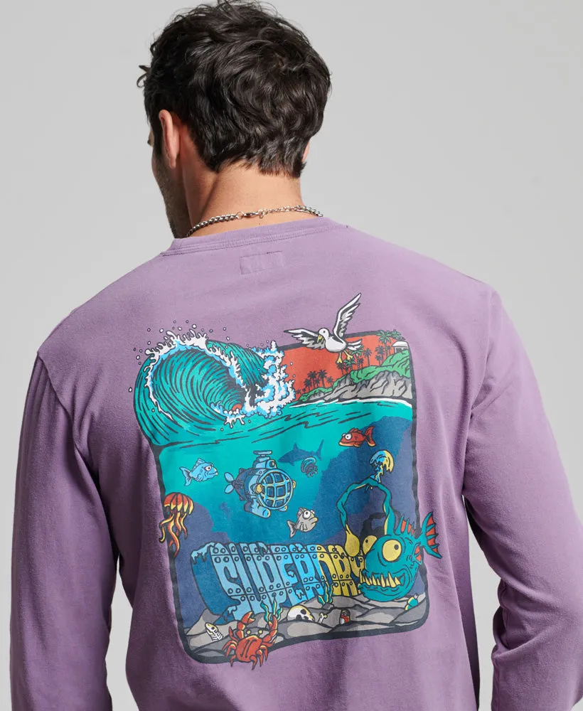 Vintage Creatures Long Sleeve Top | Grape Jam Purple