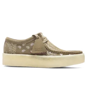 Wallabee Cup - Dark Olive Print