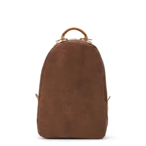 Washable Paper Memmo Backpack in Brandy