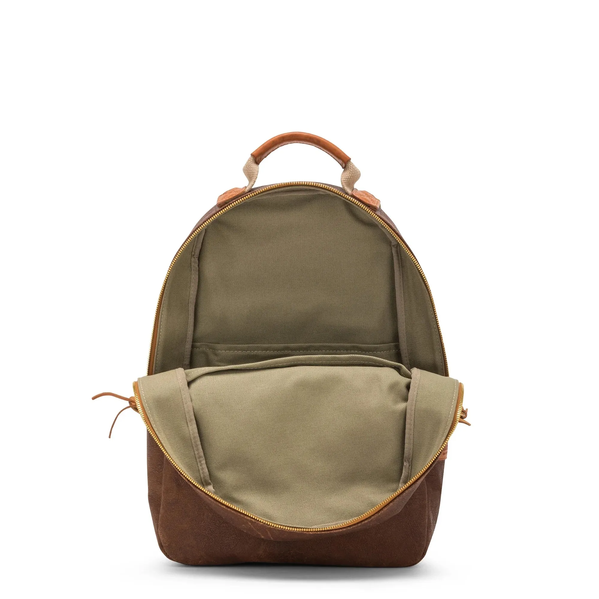 Washable Paper Memmo Backpack in Brandy