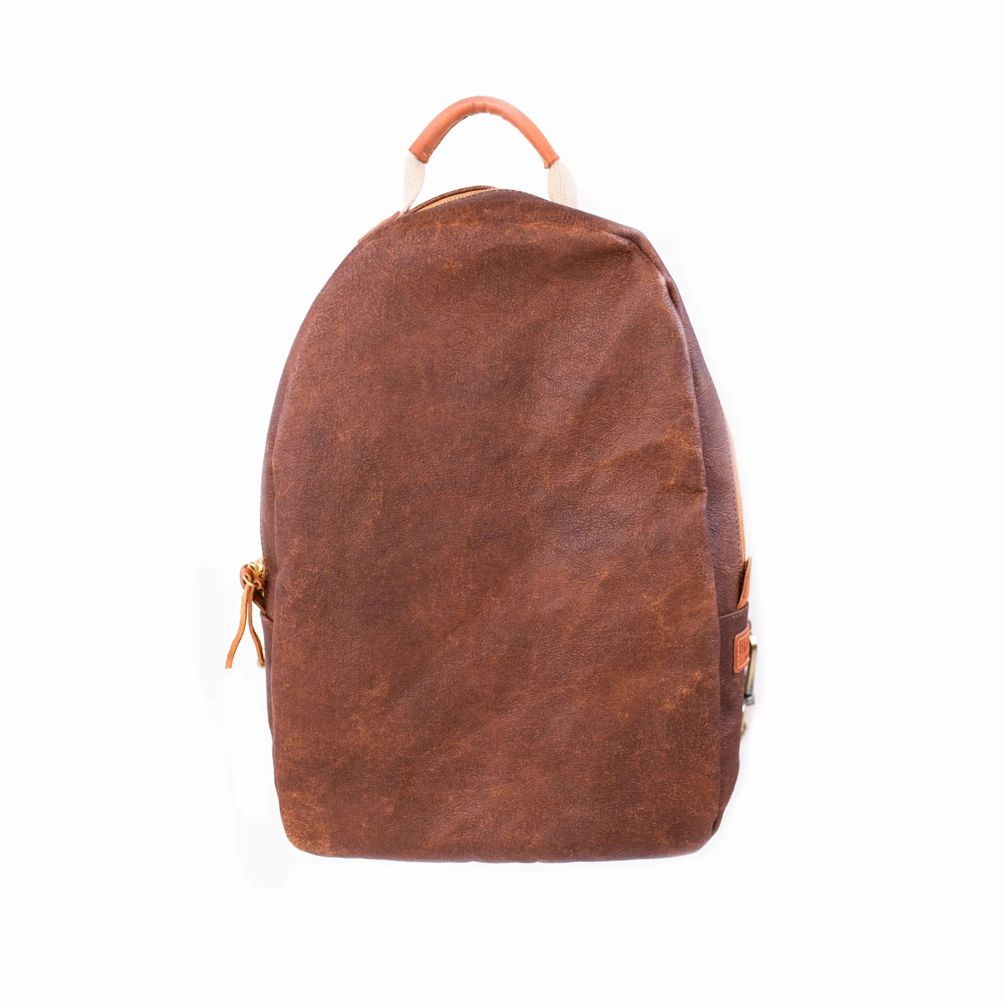 Washable Paper Memmo Backpack in Brandy