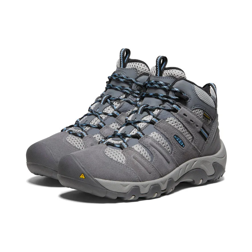 Women's Headout Waterproof Hiking Boot  |  Steel Grey/Blue Heaven