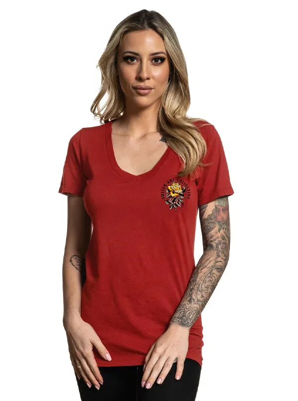 Women's Jake Rose V-Neck Tee